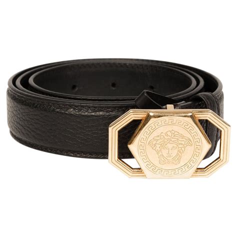 fake versace belt medusa head|Versace belt size chart.